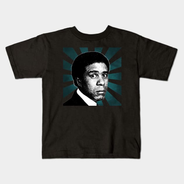 Richard Pryor II Retro Pixel II 70s Kids T-Shirt by Simple Craft Shop